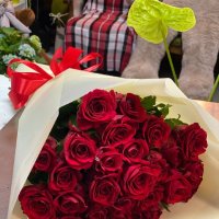 Акция! 25 красных роз