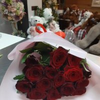 Букет цветов 15 роз - Костанай