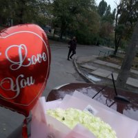 Гелиевый шарик СЕРДЦЕ