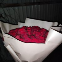 Букет 51 бордовая роза