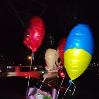 Воздушный шарик «Happy Birthday» 
