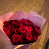 Букет 7 розовых роз