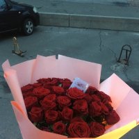 51 червона троянда 