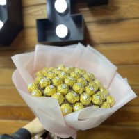Букет з цукерок Золотий - Київ - Березняки