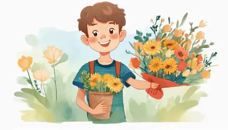 Флорист цветочного магазина
