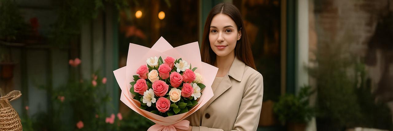 Купить цветы с доставкой в Бобринец
