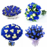 Голубые розы – презент для самых любимых и дорогих людей