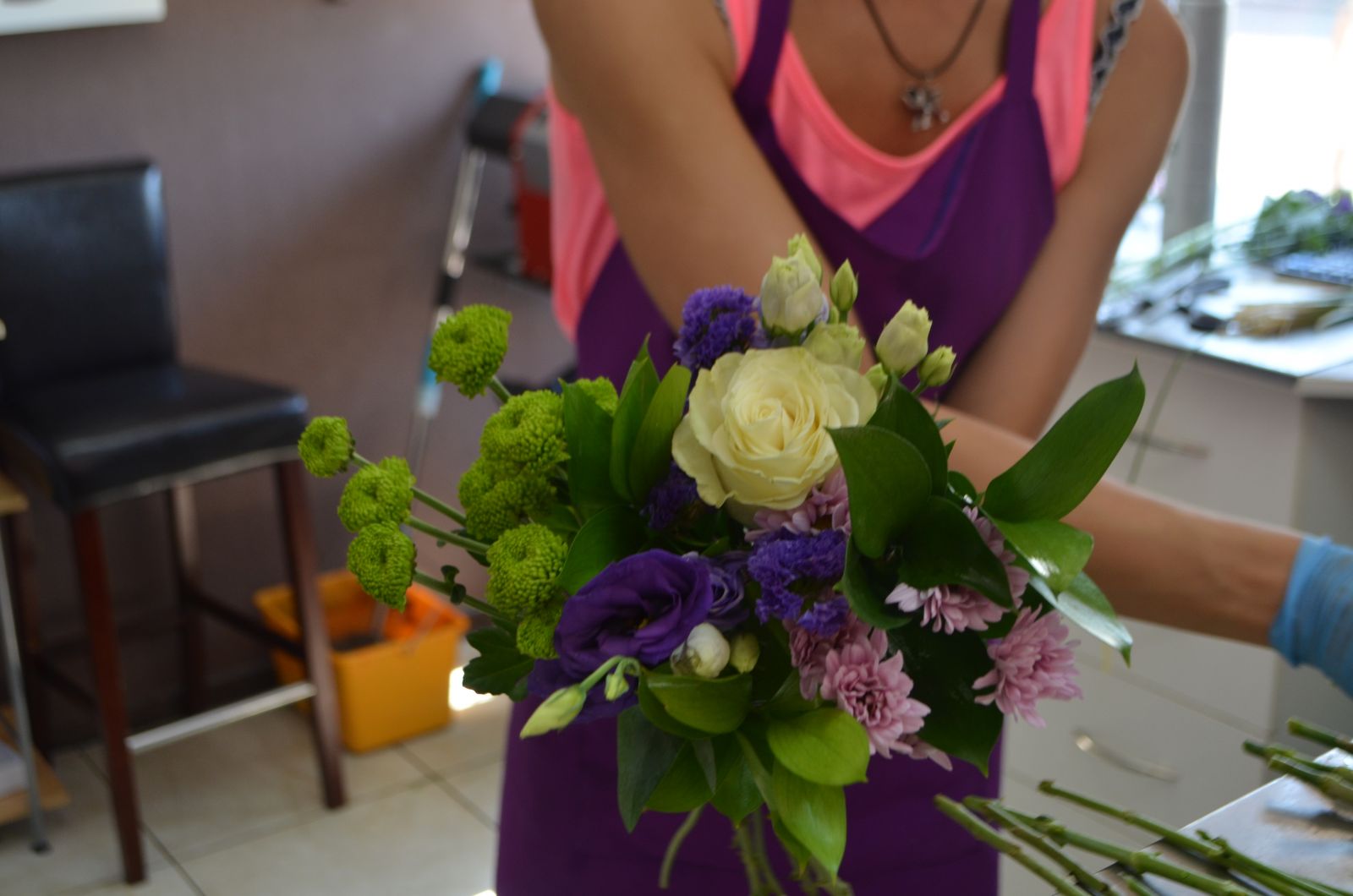 Как собрать красивые букеты цветов: фото